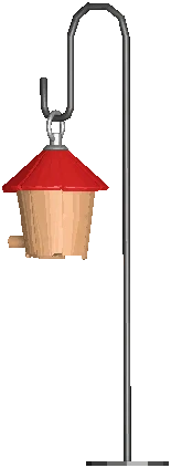 Standard with Bird House
