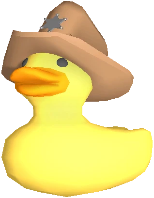 Sheriff Rubber Ducky