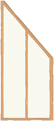 Triangular Greenhouse Wall 2