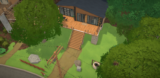 Woodsy Mid-Century Home