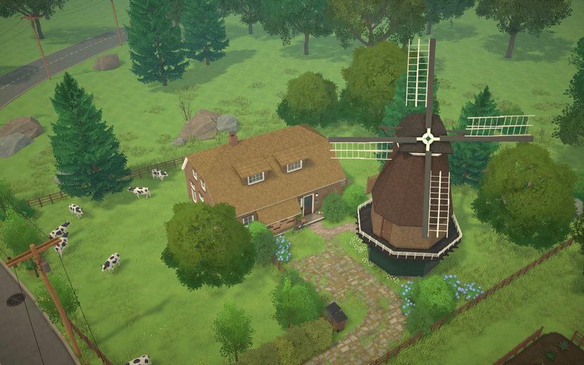Dutch Windmill Farm