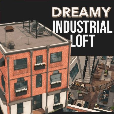 Dreamy Industrial Loft House