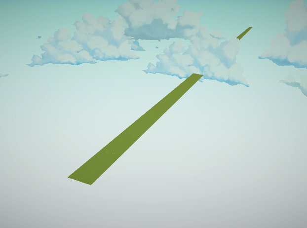 World flat grass 1x80