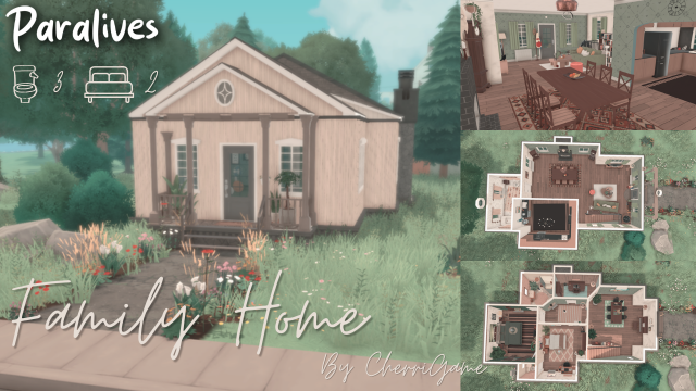 Cozy Countryside Family Retreat – Fully Furnished Base Game Home