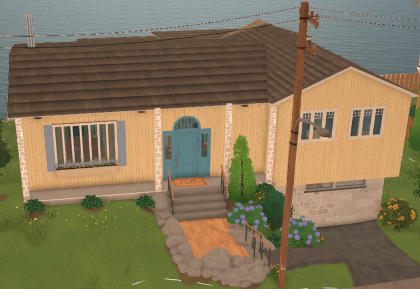 Mid century modern home