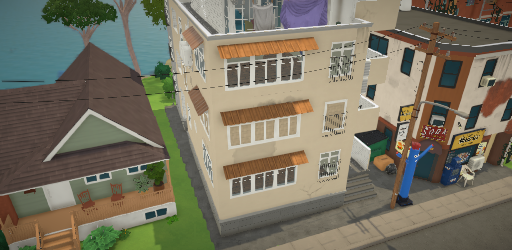 Japanese style apartment complex