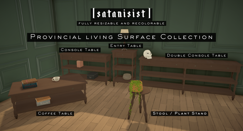 [satanisist] Provincial Living Room Surface Collection