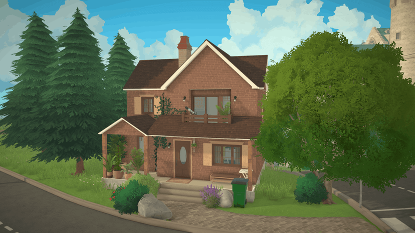 Cozy Brick Two-Story