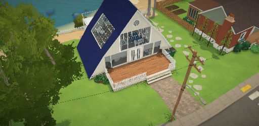 Semi furnished beach house