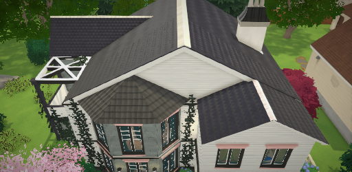 Pink modern heritage home