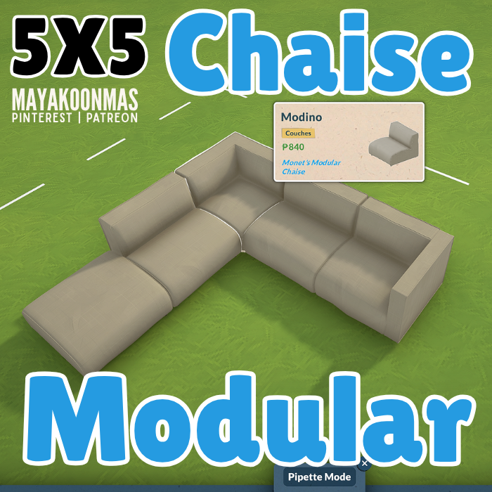 How to get Monet's Modular Chaise