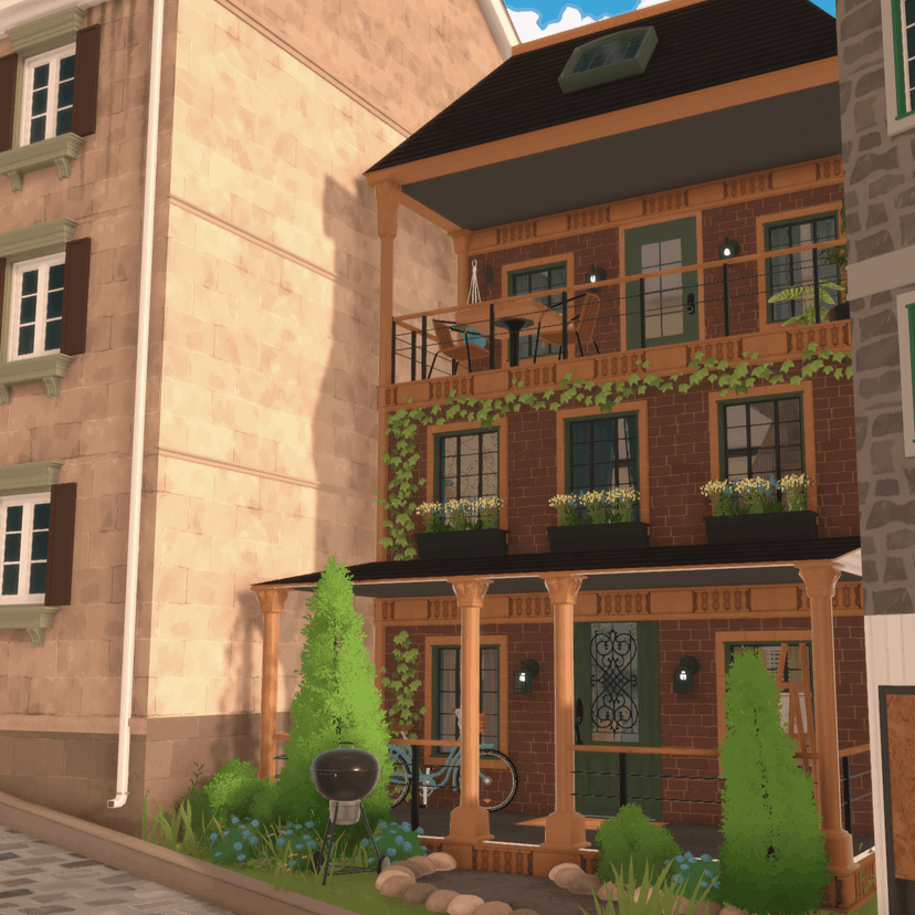 Lofted Brick Townhouse