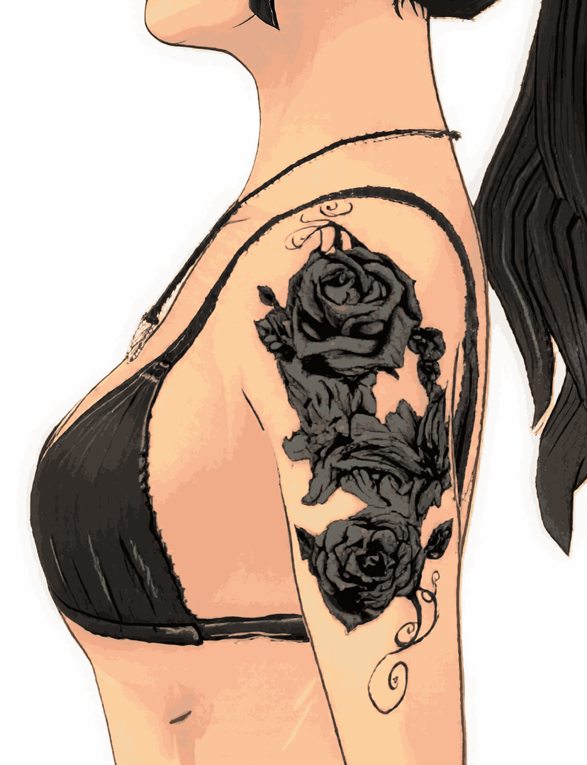 Flowers tattoo
