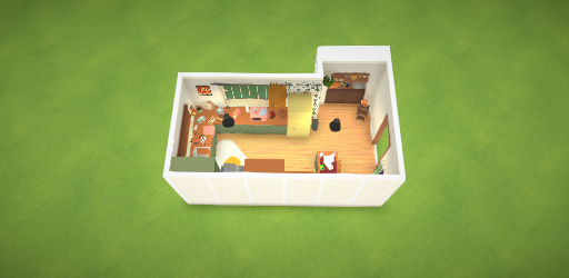 Family green kitchen