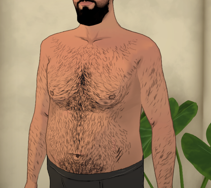 More Body Hair Options