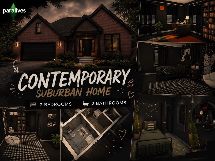 Contemporary Suburban Home