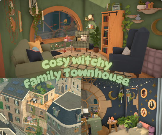 Cosy Witchy Family Townhouse