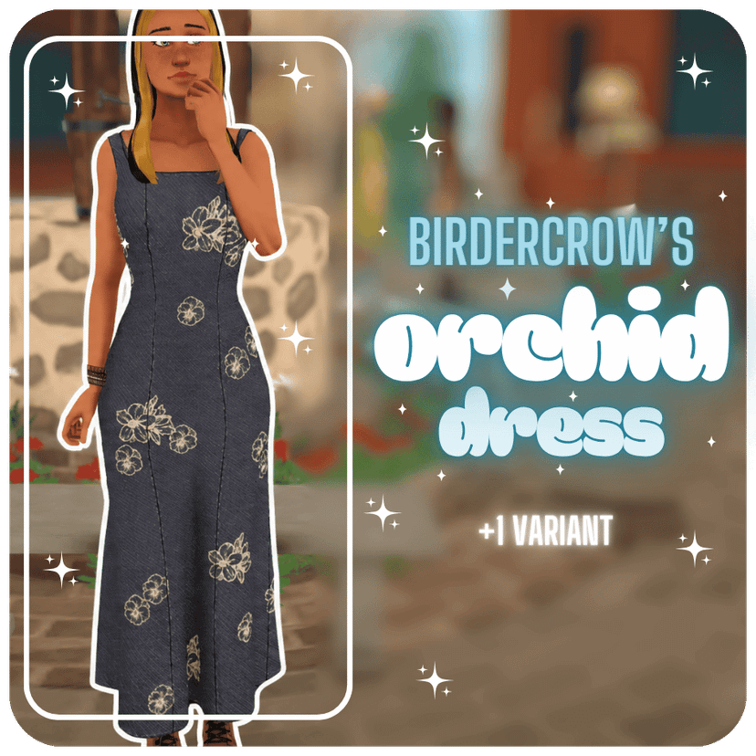 [birdercrow] Orchid Dress