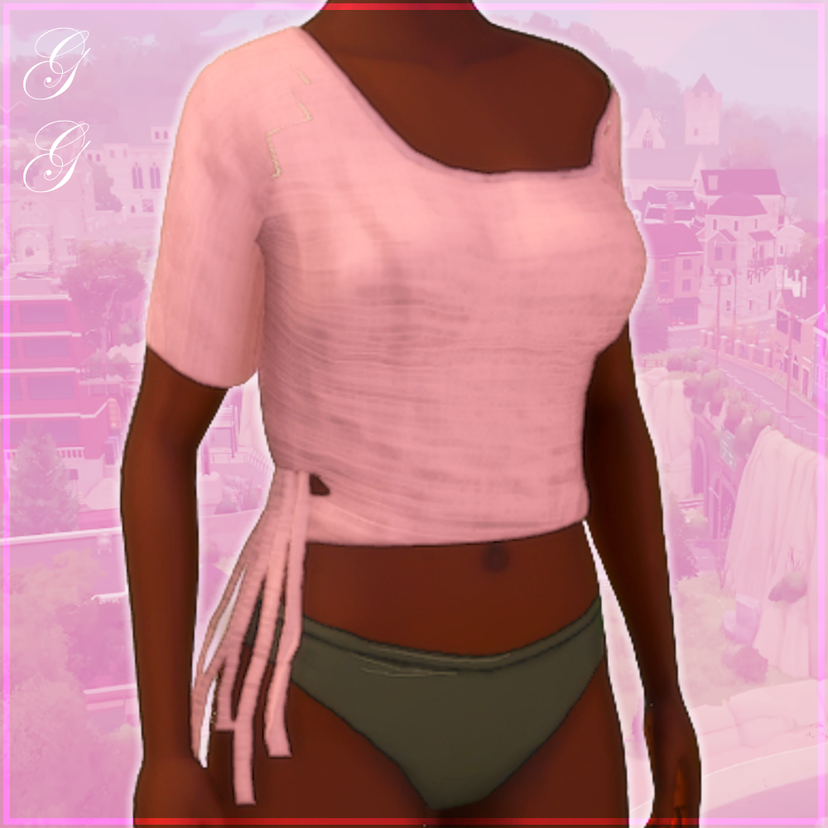 Tied Uneven Top