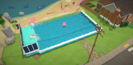 Flamingo Beach Adjacent Pool Lot