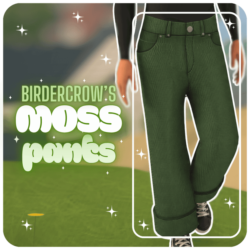 [birdercrow] Moss Pants
