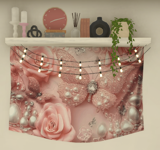 [NR] 3D Floral Wall Flags