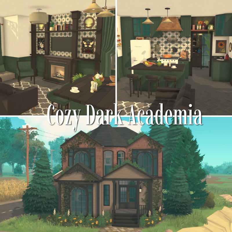 Cozy Dark Academia House