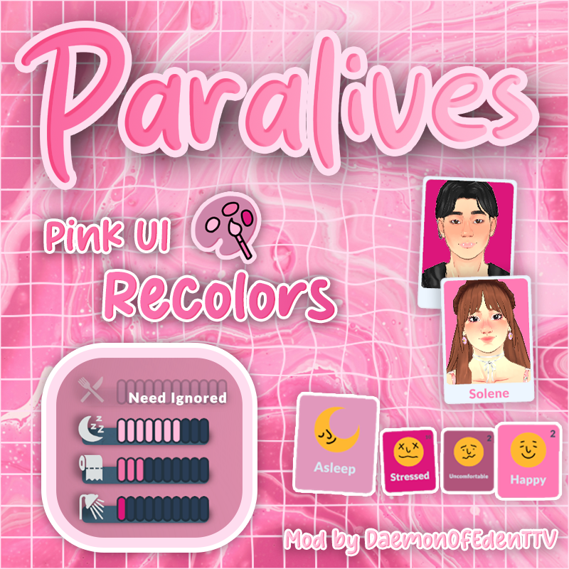 Pink UI Recolors