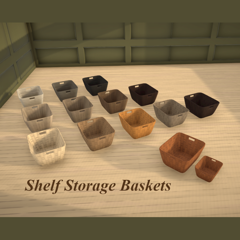 Shelf Storage Baskets