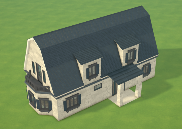 medium sized german inspired house