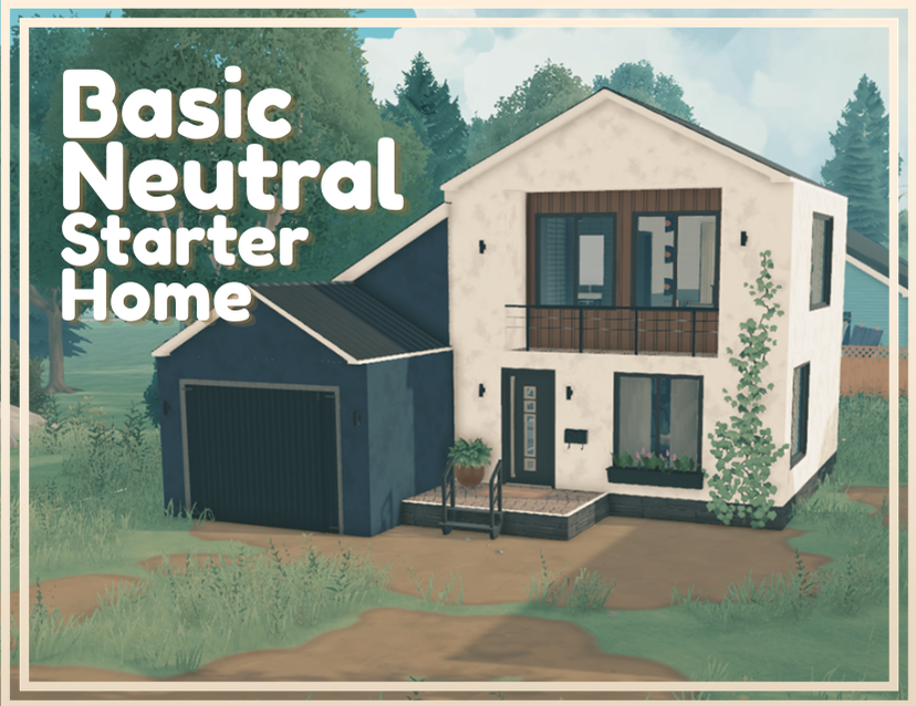 Basic Neutral Starter Home