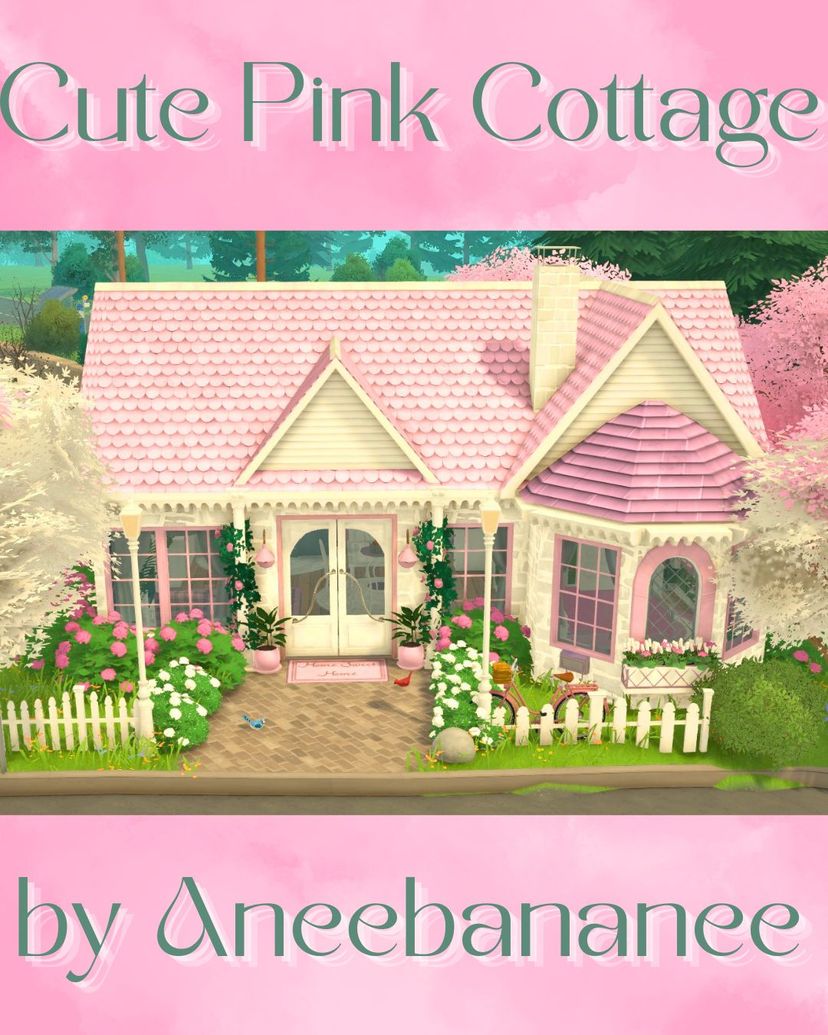 Cute Pink Cottage