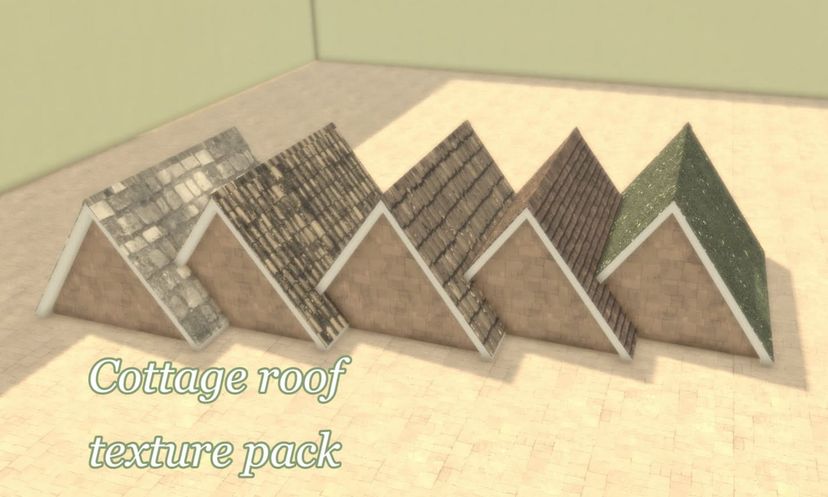 Cottage roof texturepack