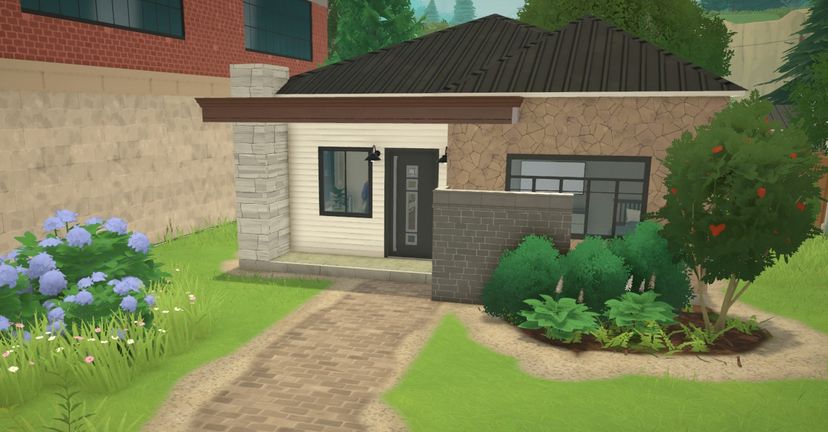 Simple modern 2 bed/1 bath starter