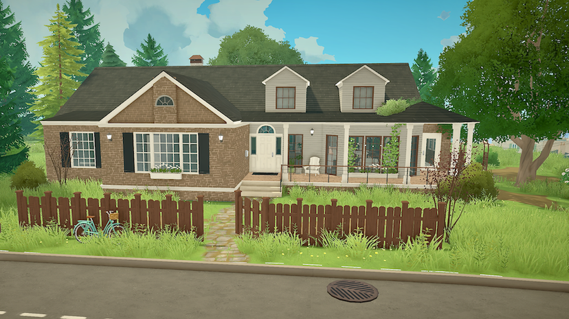Single Level Country House