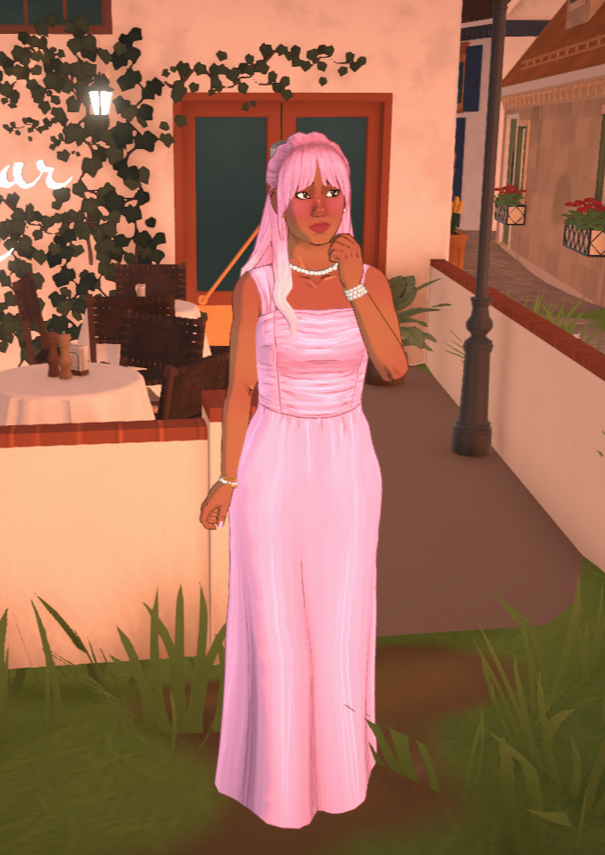 Rosy Bonnet Mushroom Inspired Para