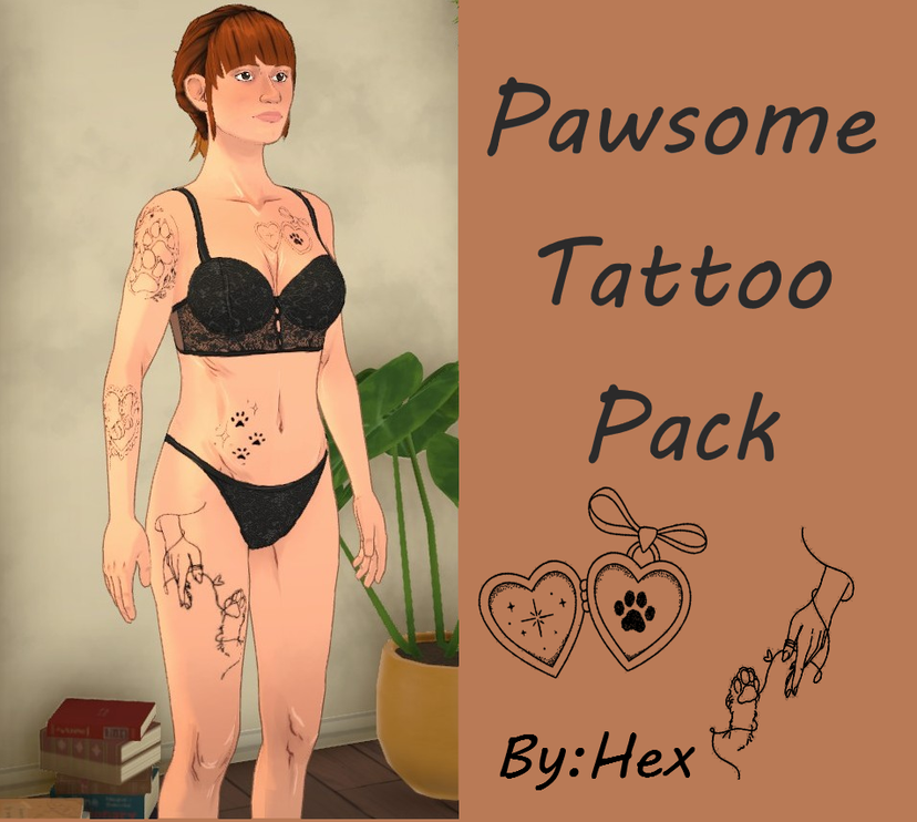 Pawsome Tattoo Pack