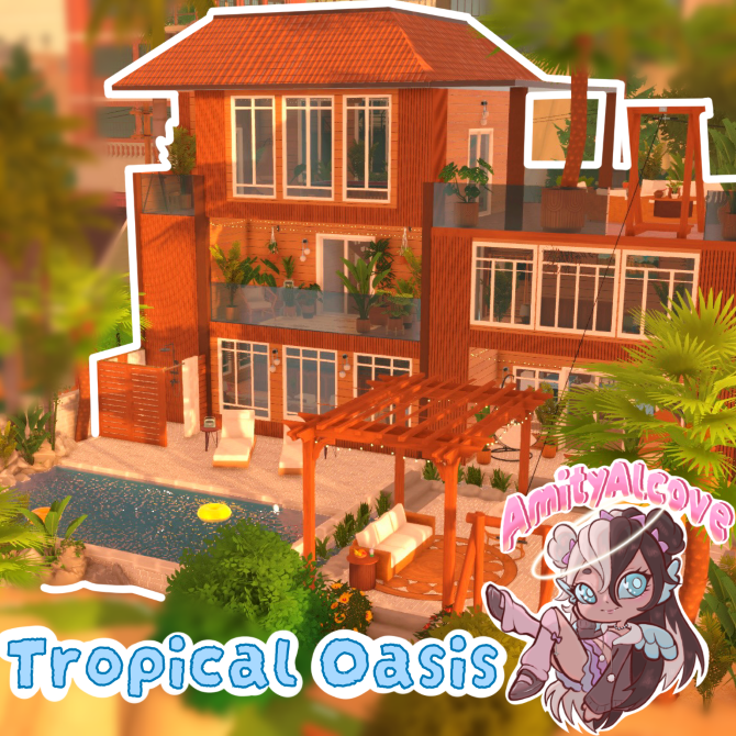 Lush Tropical Oasis