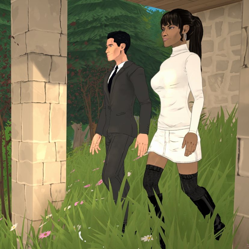 Sterling Archer and Lana Kane
