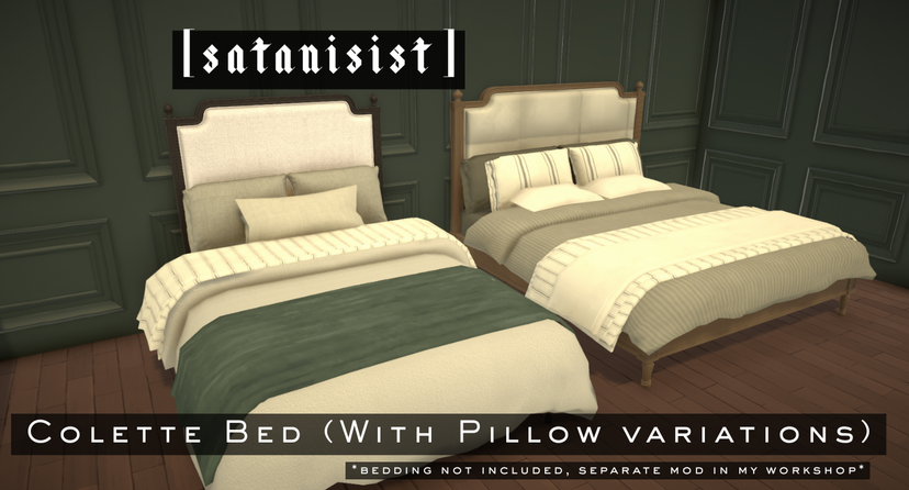 [satanisist] Colette Bed [No Bedding]