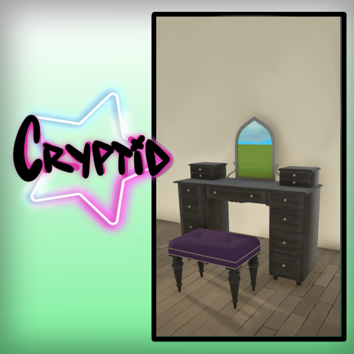 [Cryptid] Vanity & Stool