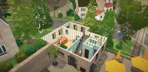 Colourful family home