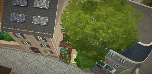 Cute Green Townhouse