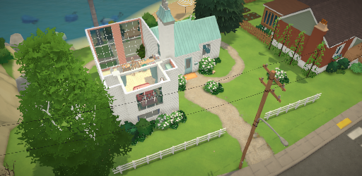 Pastel Beach House