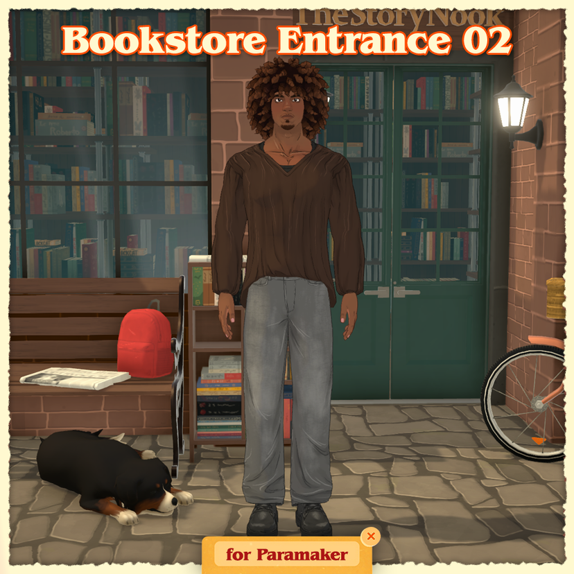 [vyx] PAM BG - Bookstore Entrance 02