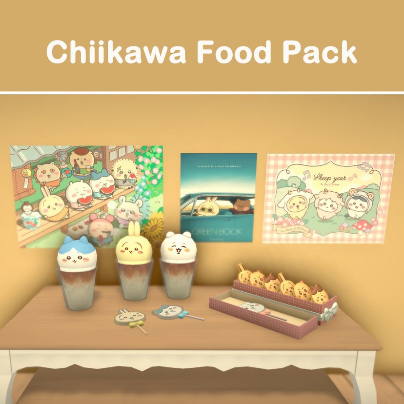 [Bear] Chiikawa Food Pack