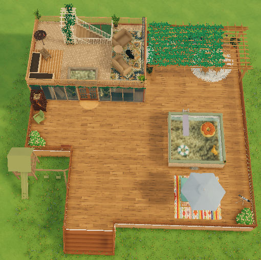 greenhouse pool rooftop deck