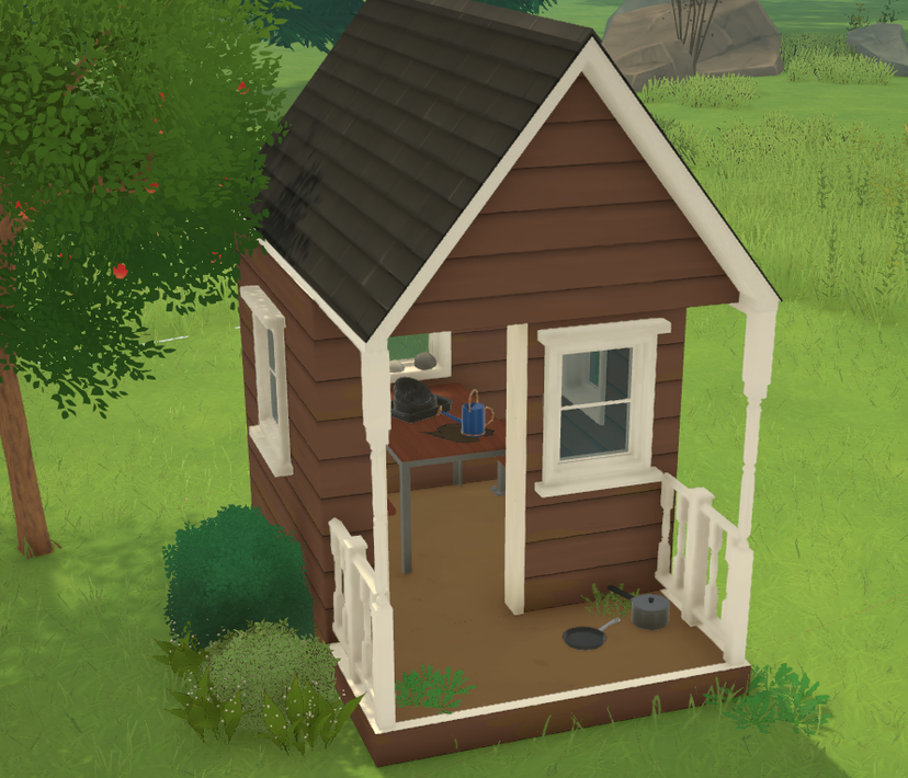 Simple playhouse for playgrounds (cc free)
