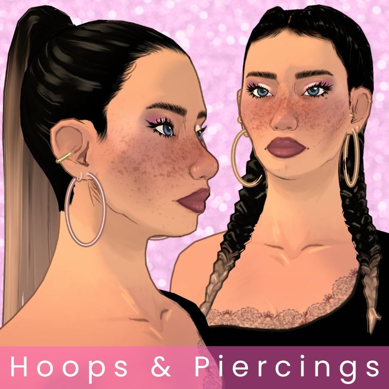 Big Hoops Piercing Set