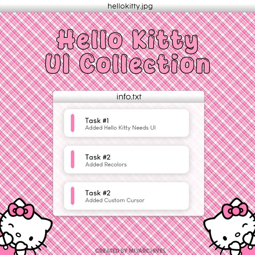 Hello Kitty UI Collection
